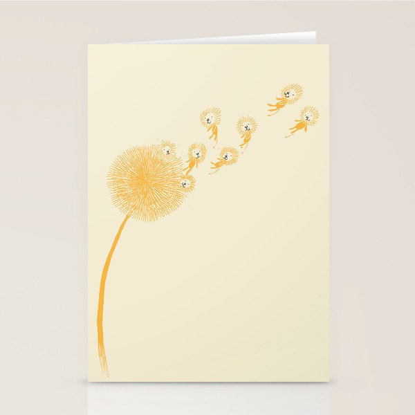 Dande-lions Stationery Card Gallery Image 2