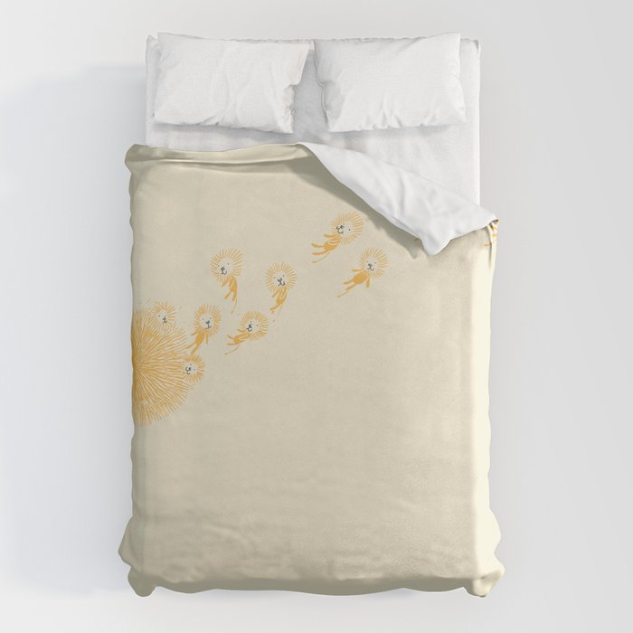 Dande-lions Duvet Cover Gallery Image 1