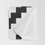 Urban Tribal Pattern No.16 - Aztec - Concrete and Wood Throw Blanket Gallery Image 3