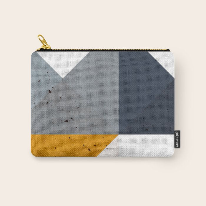 Modern Geometric 19/2 Carry All Pouch Gallery Image 1