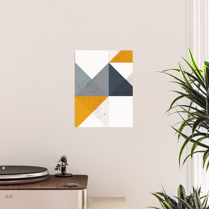 Modern Geometric 19/2 Poster Gallery Image 2