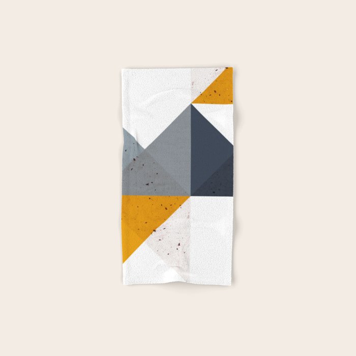 Modern Geometric 19/2 Bath Towel Gallery Image 1