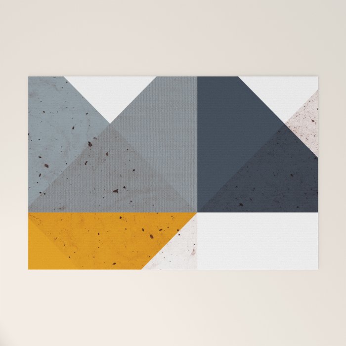 Modern Geometric 19/2 Welcome Mat Gallery Image 1