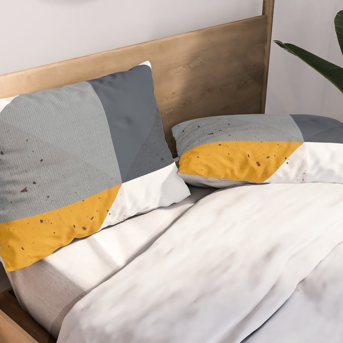 Modern Geometric 19/2 Pillow Sham Gallery Image 2