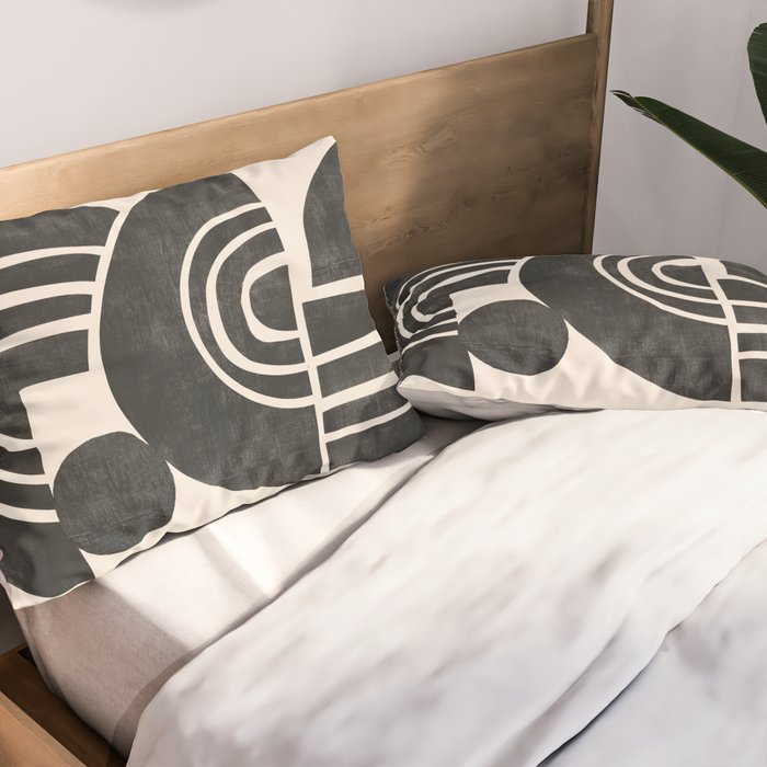  Geometric Rhythm 3 Pillow Sham Gallery Image 2