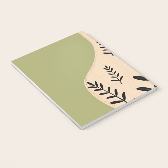Minimal Abstract Art Vase 22 Notebook Gallery Image 3