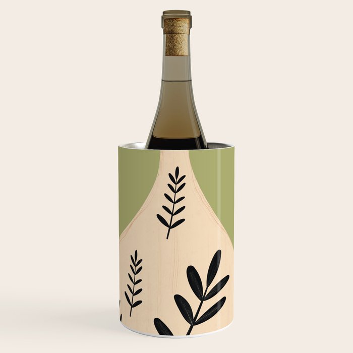 Minimal Abstract Art Vase 22 Wine Chiller Gallery Image 1
