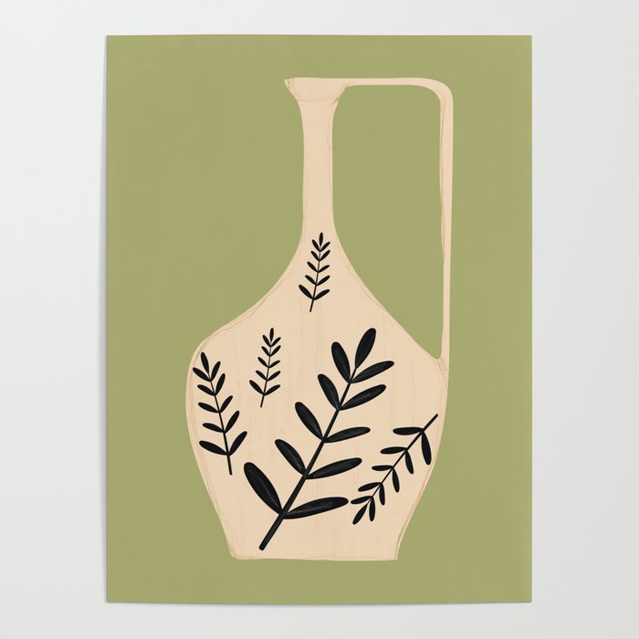 Minimal Abstract Art Vase 22 Poster Gallery Image 4