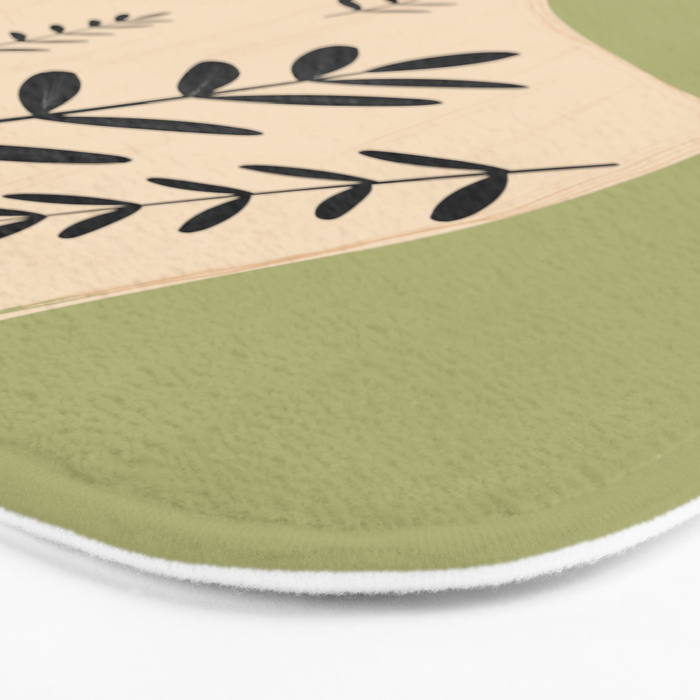 Minimal Abstract Art Vase 22 Bath Mat Gallery Image 3
