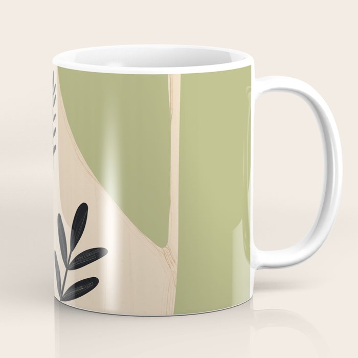 Minimal Abstract Art Vase 22 Coffee Mug Gallery Image 1