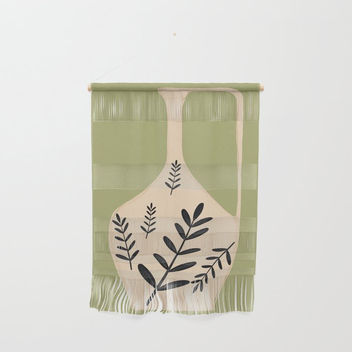 Minimal Abstract Art Vase 22 Wall Hanging Gallery Image 1