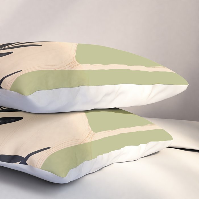 Minimal Abstract Art Vase 22 Pillow Sham Gallery Image 3