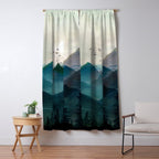 Mountain Sunrise II Window Curtain Gallery Image 5