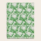 White Beauty on Green Notebook Gallery Image 4