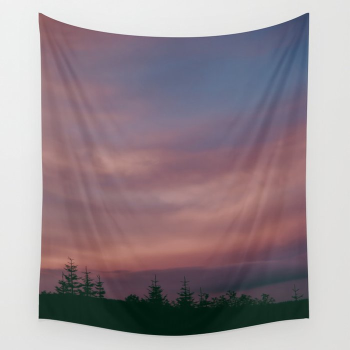 Pink Skies Wall Tapestry Gallery Image 4
