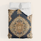 Tabriz Azerbaijan Northwest Persian Rug Print Duvet Cover Gallery Image 6