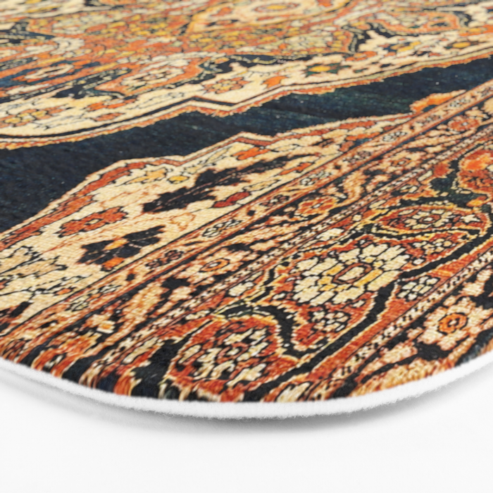 Tabriz Azerbaijan Northwest Persian Rug Print Bath Mat Gallery Image 3