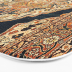 Tabriz Azerbaijan Northwest Persian Rug Print Bath Mat Gallery Image 3