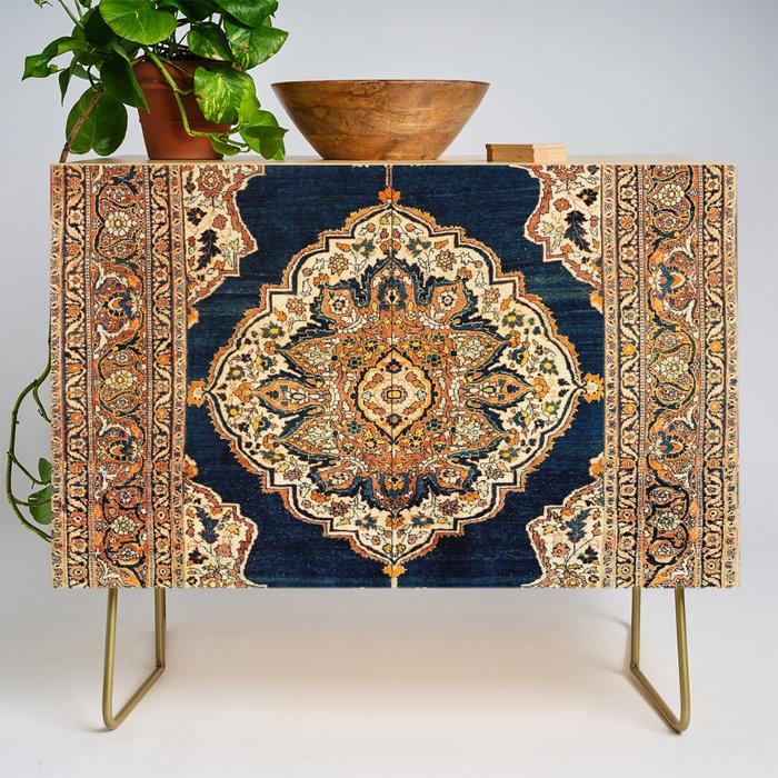 Tabriz Azerbaijan Northwest Persian Rug Print Credenza Gallery Image 1