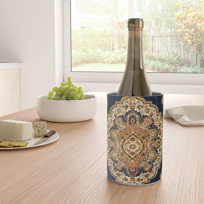 Tabriz Azerbaijan Northwest Persian Rug Print Wine Chiller Gallery Image 4