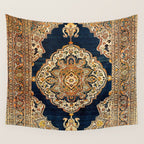 Tabriz Azerbaijan Northwest Persian Rug Print Wall Tapestry Gallery Image 4