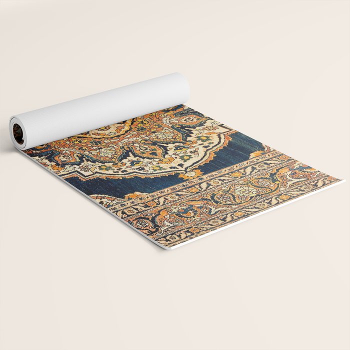 Tabriz Azerbaijan Northwest Persian Rug Print Yoga Mat Gallery Image 2