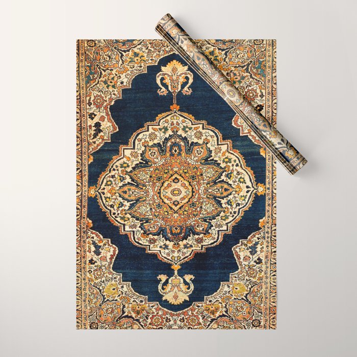 Tabriz Azerbaijan Northwest Persian Rug Print Wrapping Paper Gallery Image 1