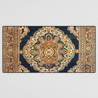Tabriz Azerbaijan Northwest Persian Rug Print Desk Mat Gallery Image 3