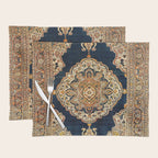 Tabriz Azerbaijan Northwest Persian Rug Print Placemat Gallery Image 1