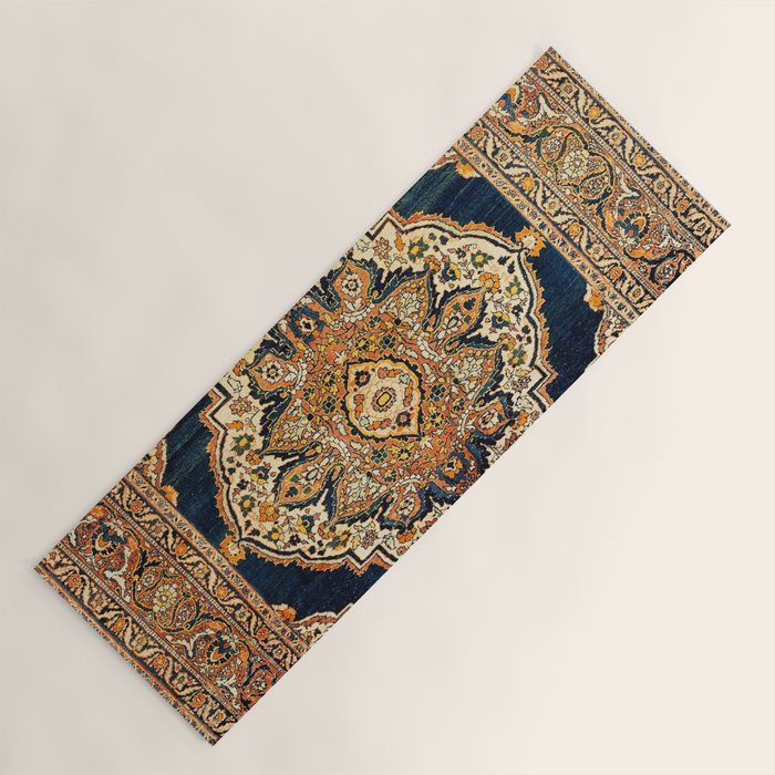 Tabriz Azerbaijan Northwest Persian Rug Print Yoga Mat Gallery Image 1