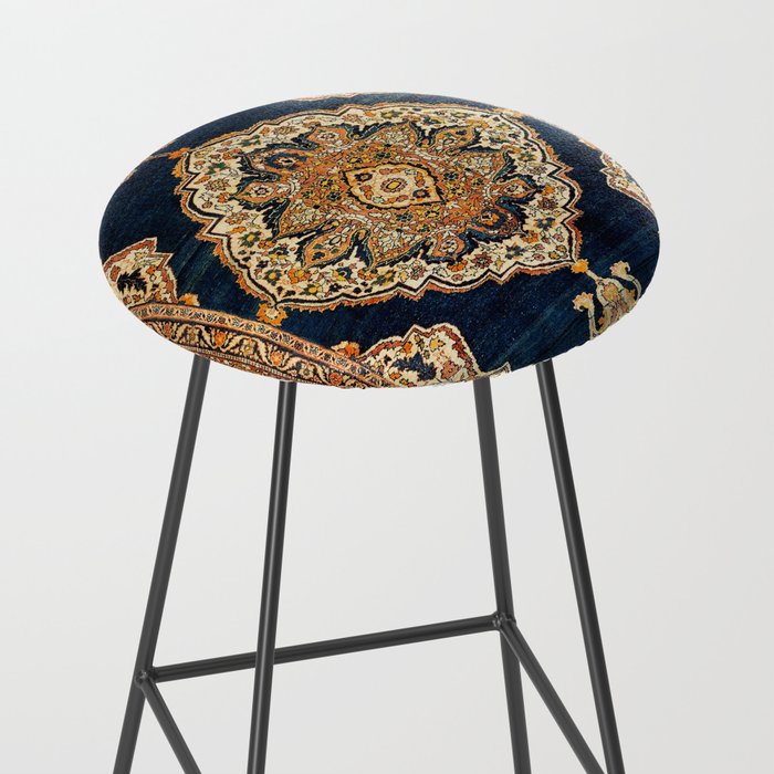 Tabriz Azerbaijan Northwest Persian Rug Print Stool Gallery Image 2
