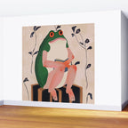 The Bookish Frog Wall Mural Gallery Image 2