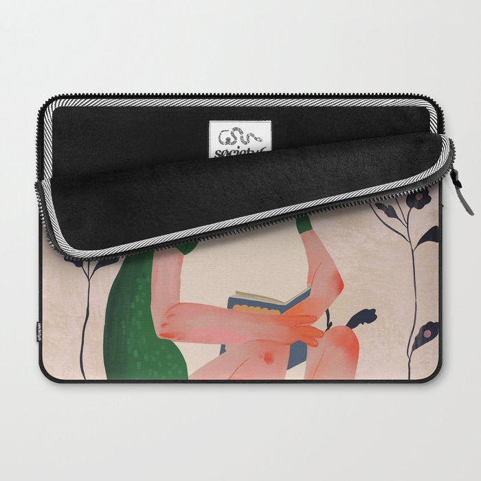 The Bookish Frog Laptop Sleeve Gallery Image 2