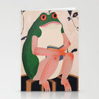 The Bookish Frog Stationery Card Gallery Image 2