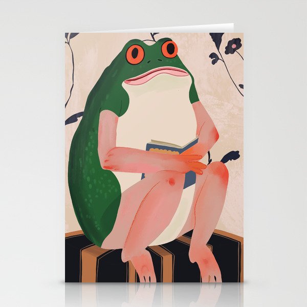 The Bookish Frog Stationery Card Gallery Image 2