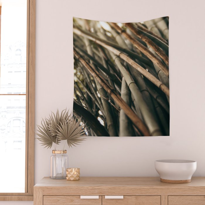 Bamboo Study 2 Wall Tapestry Gallery Image 2