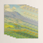 Granville Redmond Hazy Day in Antelope Valley, 1932 Oil Painting Vintage American Art Wrapping Paper Gallery Image 3