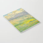 Granville Redmond Hazy Day in Antelope Valley, 1932 Oil Painting Vintage American Art Notebook Gallery Image 3