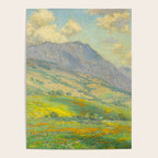 Granville Redmond Hazy Day in Antelope Valley, 1932 Oil Painting Vintage American Art Poster Gallery Image 4