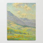 Granville Redmond Hazy Day in Antelope Valley, 1932 Oil Painting Vintage American Art Notebook Gallery Image 4
