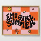 Emo Girl Summer Serving Tray Gallery Image 1
