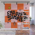 Emo Girl Summer Wall Mural Gallery Image 1