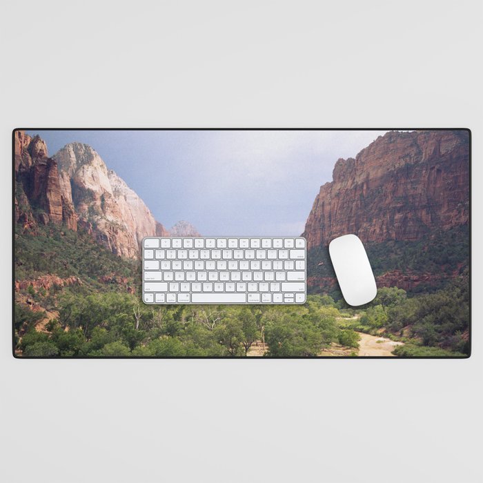 Zion Valley Utah Beauty Desk Mat Gallery Image 1