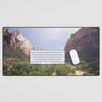 Zion Valley Utah Beauty Desk Mat Gallery Image 1