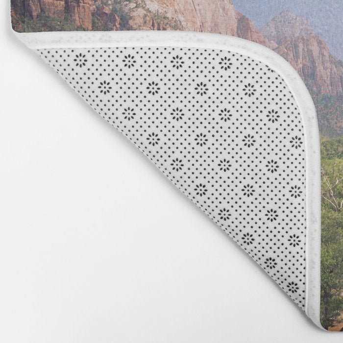Zion Valley Utah Beauty Bath Mat Gallery Image 2