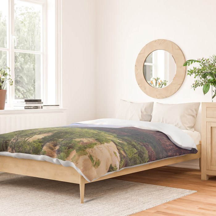 Zion Valley Utah Beauty Duvet Cover Gallery Image 2