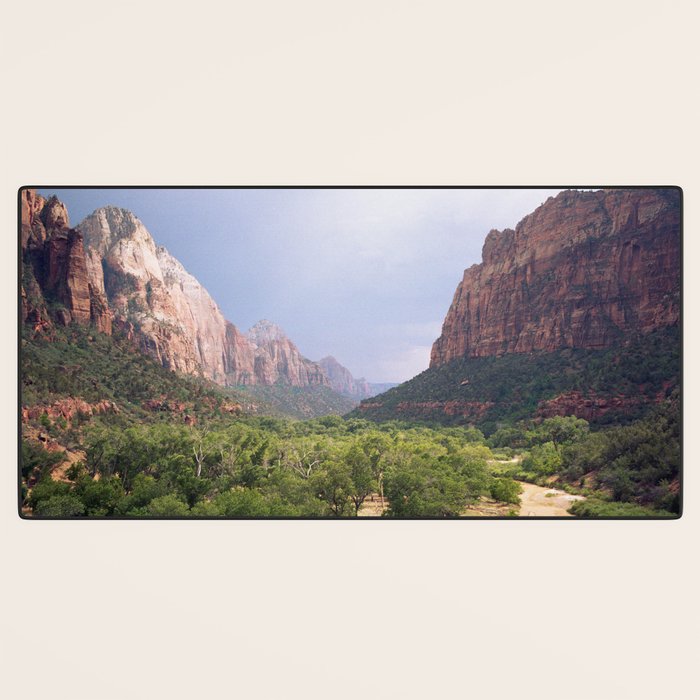 Zion Valley Utah Beauty Desk Mat Gallery Image 3