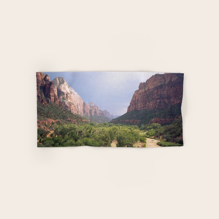 Zion Valley Utah Beauty Bath Towel Gallery Image 1