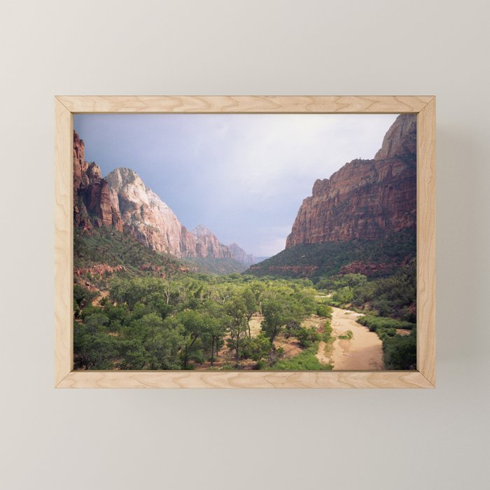 Zion Valley Utah Beauty Mini Art Print Gallery Image 1