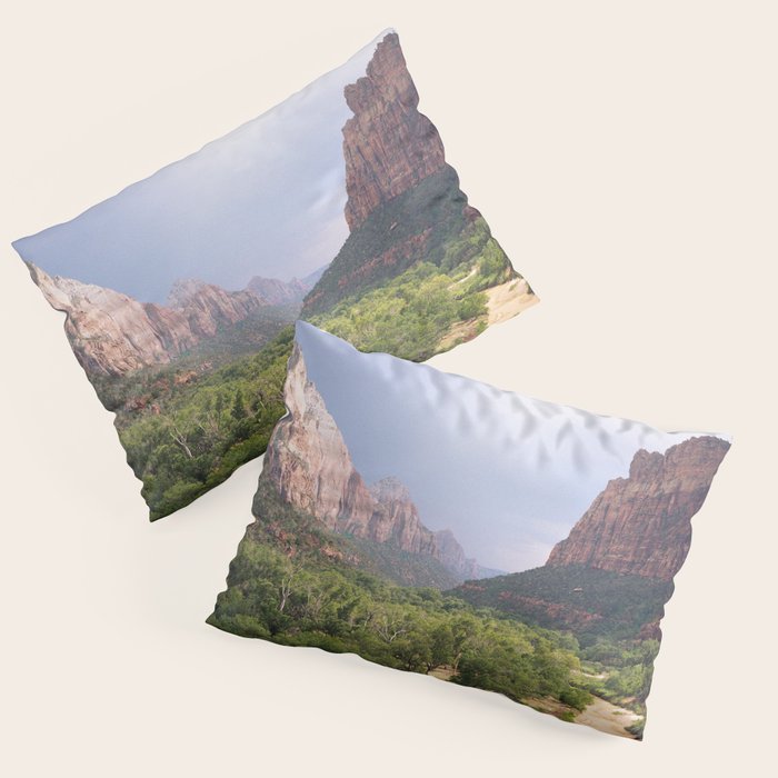 Zion Valley Utah Beauty Pillow Sham Gallery Image 3